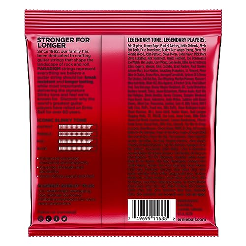 Ernie Ball Burly Slinky Paradigm Electric Guitar Strings 11-52 (P02016)